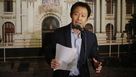 Kenji Fujimori ironizó sobre acusaciones hechas por su bancada. (Foto: Archivo El Comercio)