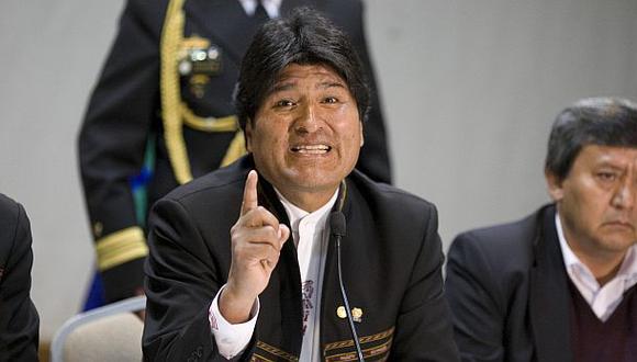 &quot;Bolivia no va a ser basurero de corruptos, Bolivia no va a proteger a corruptos, ni a cualquiera que usando cualquier pretexto, venga ac&aacute; a protegerse&quot;, manifest&oacute; Morales. (Foto: Archivo El Comercio)