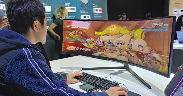 El Odyssey G9 es el nuevo monitor gaming de Samsung. (Foto: Martín Tumay)