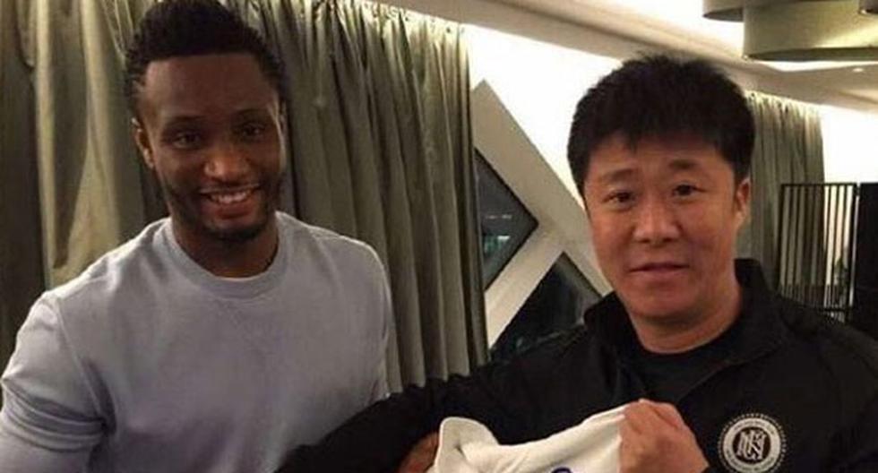 Obi Mikel es el nuevo refuerzo del Tianjin Teda de la Superliga China | Foto: Twitter