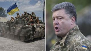 Poroshenko modifica pero no detiene las operaciones al este