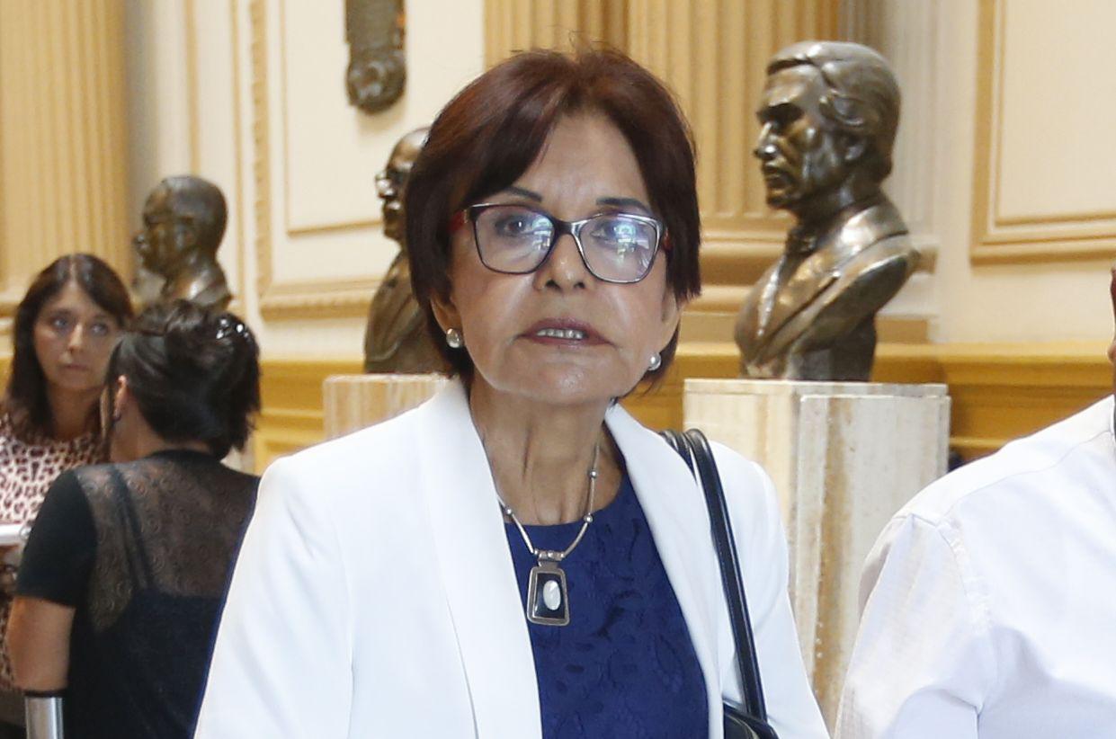 Mercedes Cabanillas reiteró que no candidateará en la lista del Apra, pero dice que apoyará a su compañero Mauricio Mulder. (Foto: GEC)