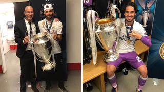 Futbolistas de Real Madrid muestran su felicidad en las redes sociales
