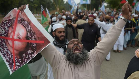 Asia Bibi: Pakistán arresta a 300 seguidores del clérigo detenido Khadim Hussain Rizvi. (AFP).
