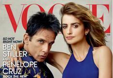 Penélope Cruz y Ben Stiller protagonizan la portada de Vogue
