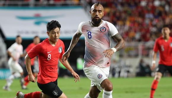 Chile igualó 0-0 ante Corea del Sur por partido amistoso FIFA en Suwon. (Foto: AFP)