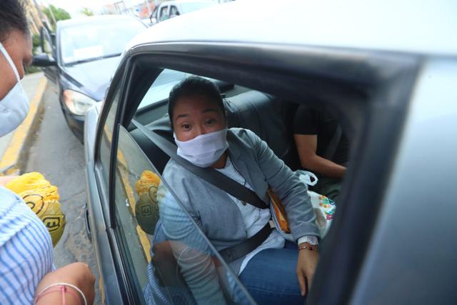 Entre las restricciones que se impusieron a Keiko Fujimori se encuentra el pago de una caución de S/70.000 que deberá abonar esta semana. (Foto: Alessandro Currarino/GEC)