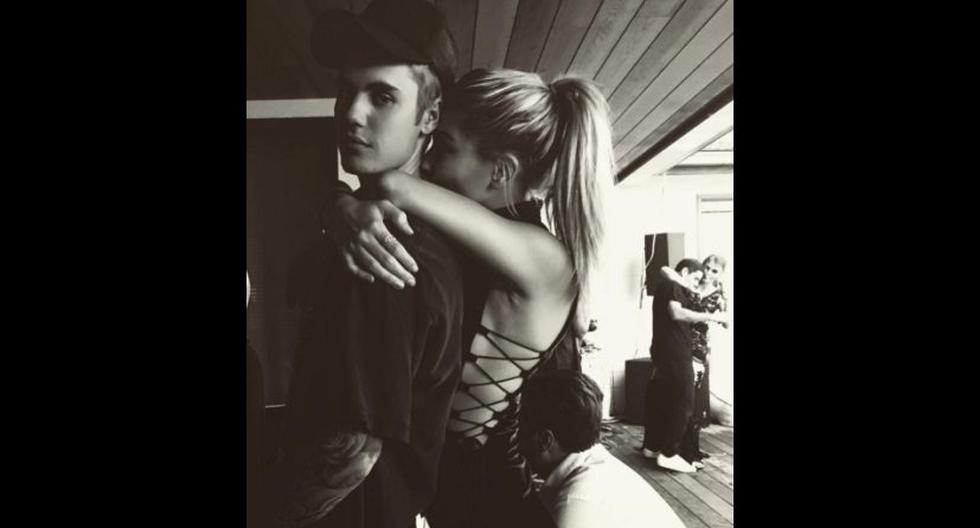 Justin Bieber y Hailey Baldwin (Foto: Instagram)