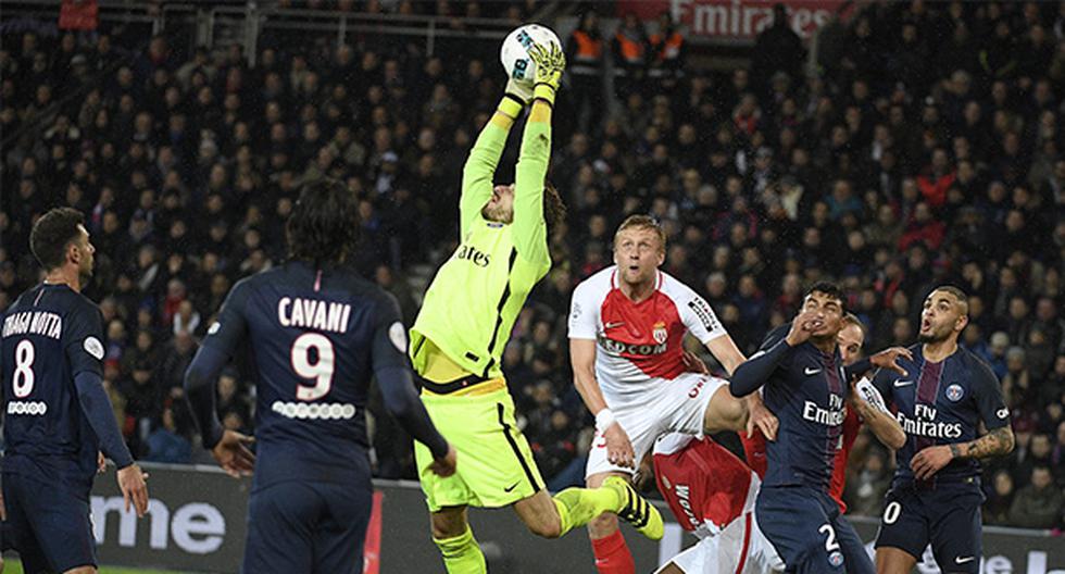 A un gol por lado igualaron PSG y Monaco. (Foto: EFE)