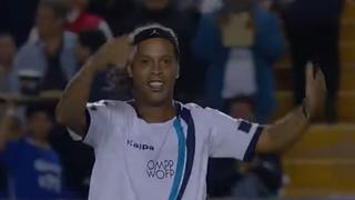YouTube: Ronaldinho hizo magia y marcó este golazo en México [VIDEO]