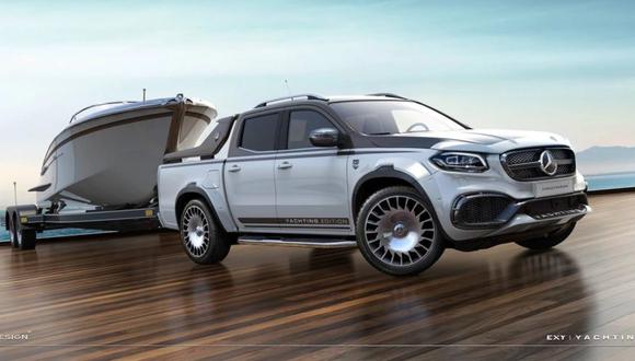 Esta moderna versión ha sido bautizada como el Mercedes Clase X Yachting Edition. (Foto: Mercedes-Benz).