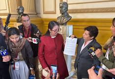 Dina Boluarte: Congresistas anuncian moción de vacancia contra la presidenta