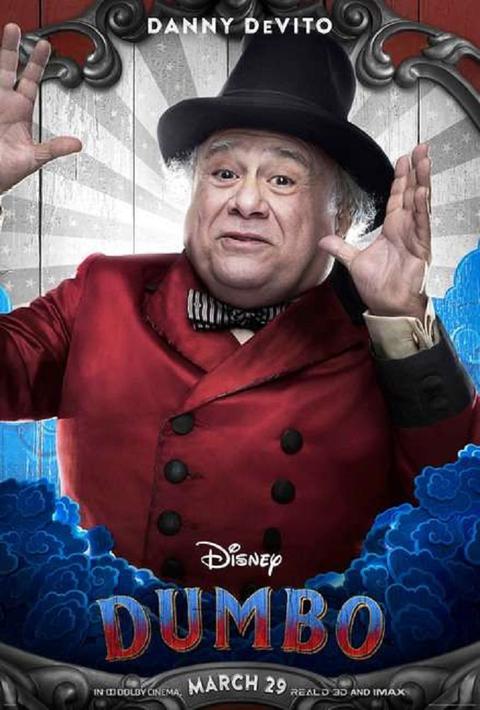 Danny DeVito interpreta a Max Medici en "Dumbo" (Foto: Disney)