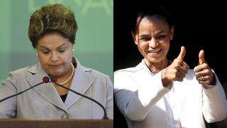 Brasil: Rousseff y Silva empatarían en la primera vuelta