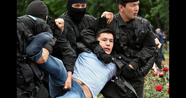 Masivas detenciones empañan las elecciones en Kazajistán. (Reuters).