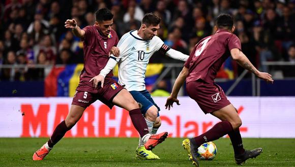 Argentina cayó 3-1 ante Venezuela en un partido amistoso que mostró la evolución del fútbol llanero.