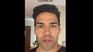 Radamel Falcao pidió rezar por Colombia este sábado a causa del coronavirus [VIDEO]