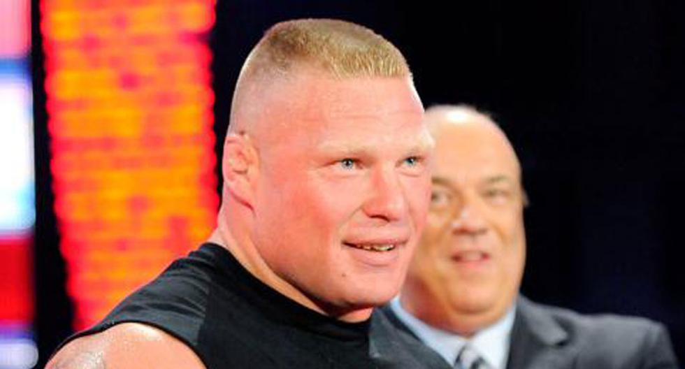 Brock Lesnar y Kurt Angle protagonizaron un beso en la boca en 2003 | Foto: WWE