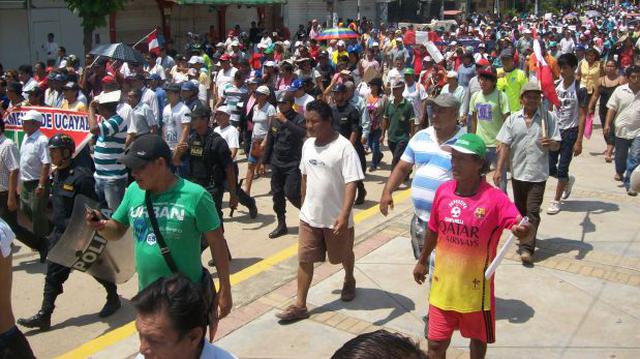 Ucayali: 11 detenidos y un herido en huelga regional indefinida - 1