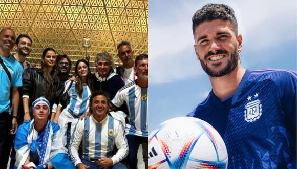 Tini Stoessel alentó a la selección argentina y Rodrigo de Paul en el Mundial Qatar 2022. (Foto: Instagram)
