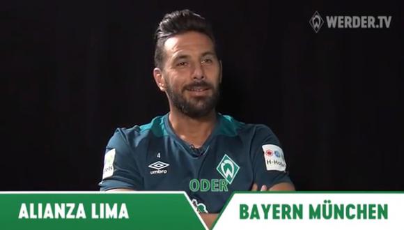 Claudio Pizarro habló sobre su hinchaje por Alianza Lima