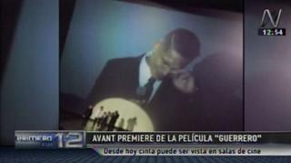 Paolo Guerrero lloró en el estreno de su película [VIDEO]