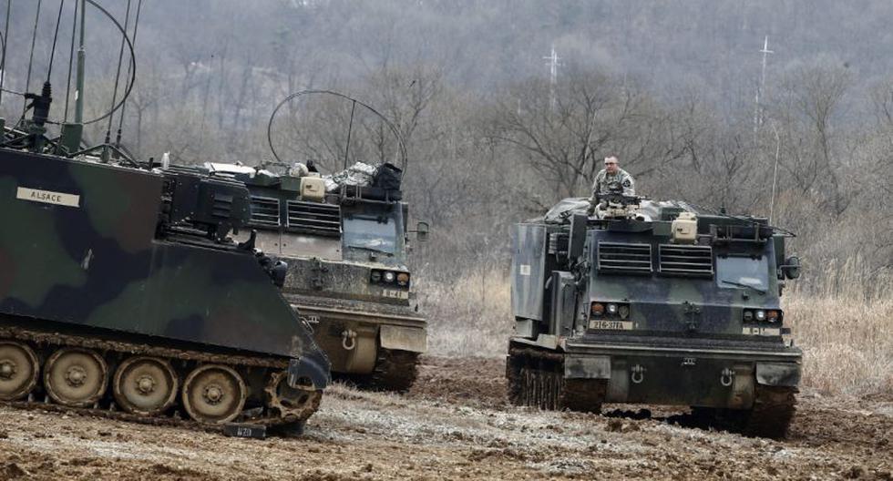 EEUU y Corea del Sur iniciaron ejercicios militares conjuntos tras la amenaza de Corea del Norte (EFE)