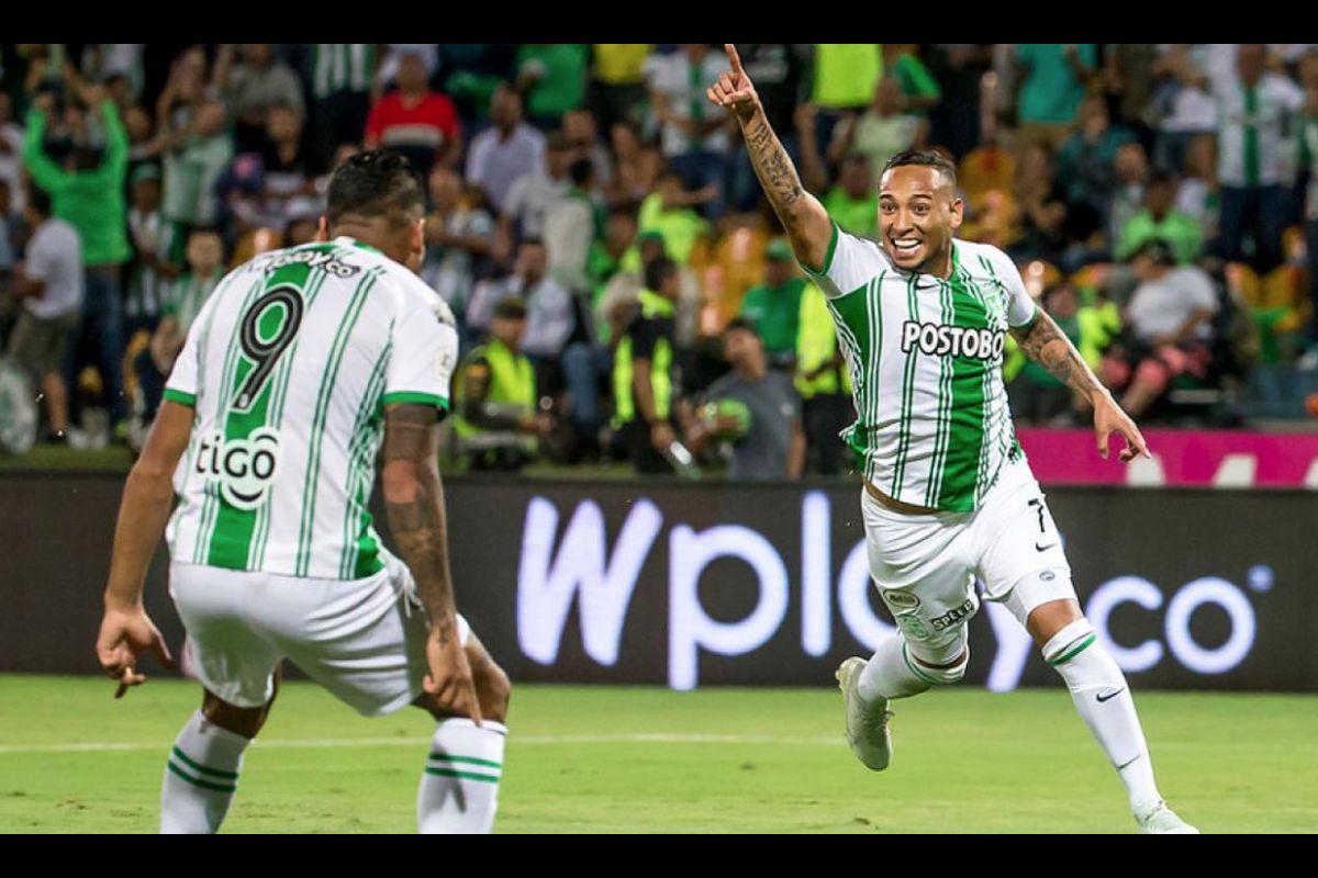 Atlético Nacional goleó a Huracán en Medellín por la Copa Sudamericana 2020.