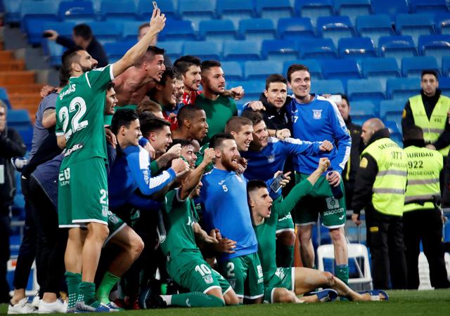 Leganés había alcanzado la etapa de cuartos de final de la Copa del Rey por primera vez en sus 89 años de historia. (Foto: EFE)