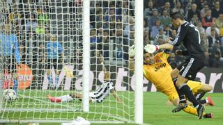 Cristiano marcó el empate para el Real Madrid ante la Juventus