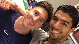 Luis Suárez festejó con Lionel Messi en las redes sociales