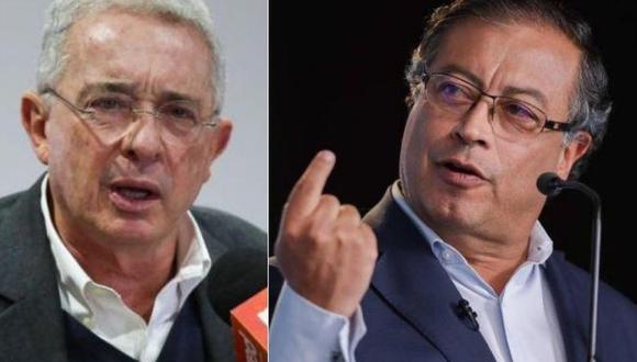 Álvaro Uribe reaccionó al anuncio de Gustavo Petro de no participar en más los debates previos a las elecciones presidenciales en Colombia. (César Melgarejo / EL TIEMPO, GDA).
