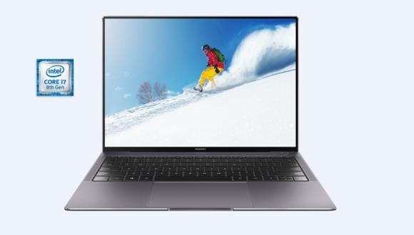 La MateBook X Pro, la nueva laptop de Huawei, está disponible ya en el mercado peruano. (Huawei)