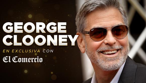 Conversamos con George Clooney sobre su nueva película. (Diseño: El Comercio)