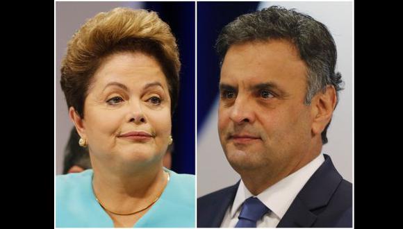 Brasil: Rousseff y Neves se acusan de corrupción y nepotismo