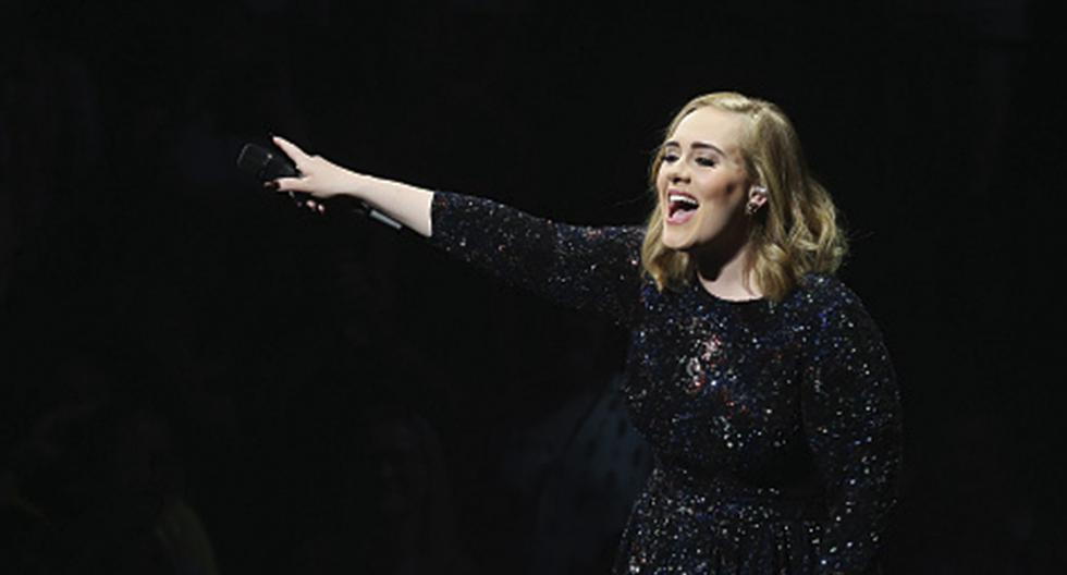 Adele fue sorprendida con esta sorpresa. (Foto: GettyImages)