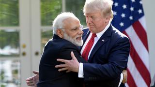 Trump resalta la "fuerte" relación con India en reunión con Narendra Modi