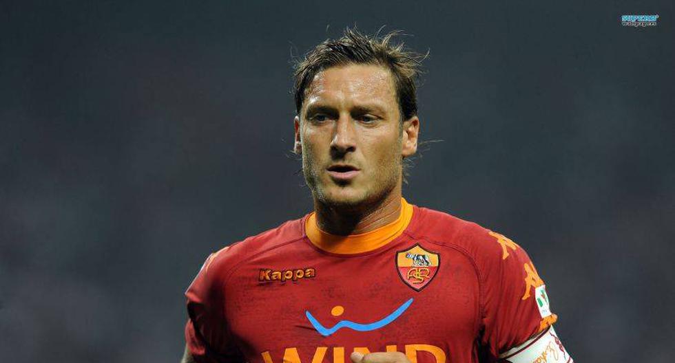 Francesco Totti, segundo m&aacute;ximo goleador del Calcio.