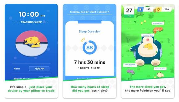 Pokémon Sleep ya está disponible para dispositivos iOS y Android.