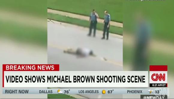 Ferguson: divulgan video del asesinato de Michael Brown