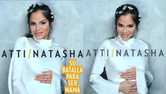 Natti Natasha anuncia que está embarazada. (Foto: @nattinatasha)