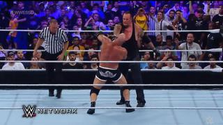 WWE: The Undertaker derrotó a Goldberg en Super ShowDown con esta garra contra lona| VIDEO