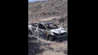 Trujillo: delincuentes queman y matan a taxista enEl Porvenir