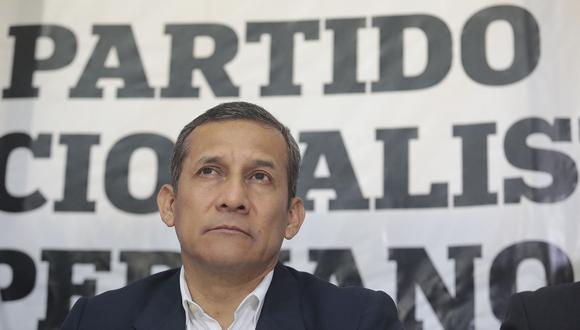 El ex presidente Ollanta Humala tiene actualmente impedimento de salida del país. (Foto: Archivo El Comercio)