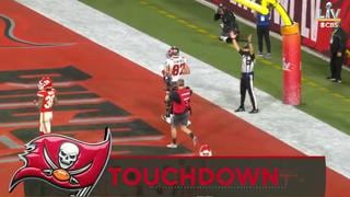Conexión Brady-Gronkowski le dio el segundo touchdown a Buccaneer en el Super Bowl 2021
