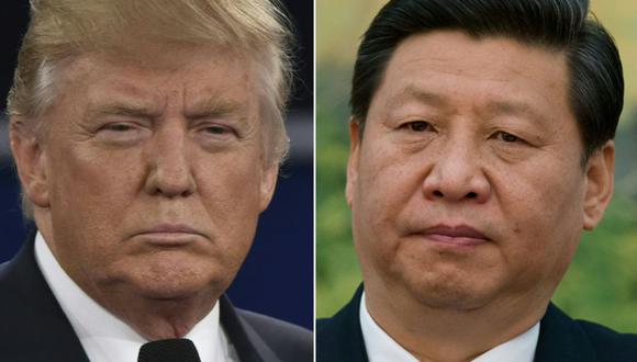 La acusación es una nueva instancia de la guerra económica entre Washington y Beijing. En la imagen, los presidentes de Estados Unidos, Donald Trump, y de China, Xi Jinping. (Foto: AFP / Paul J. Richards / Ed Jones)