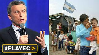 Mauricio Macri: "Uno de cada tres argentinos es pobre" [VIDEO]