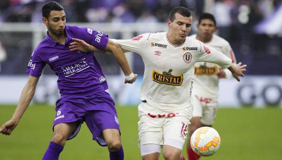 Universitario cayó 3-0 con Defensor Sporting en la Sudamericana