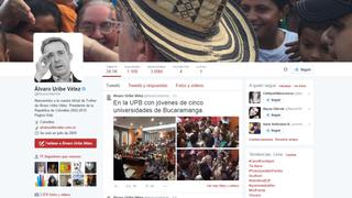 Twitter: hackean cuenta del expresidente de Colombia