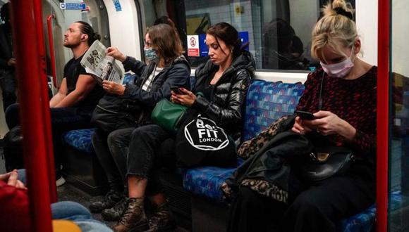 No es obligatorio el uso de mascarilla en el transporte en Londres. (Getty Images).